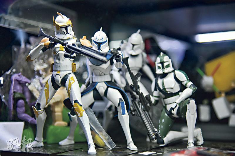 Star Wars Clone Trooper Figure（玩具地帶）（黃志東攝）
