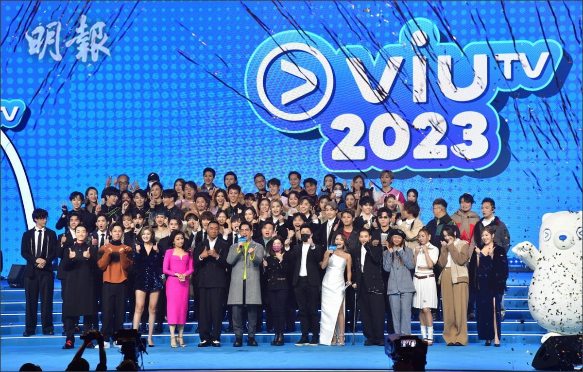 《ViuTV 2023》發布會公布明年劇集及節目。（劉永銳攝）