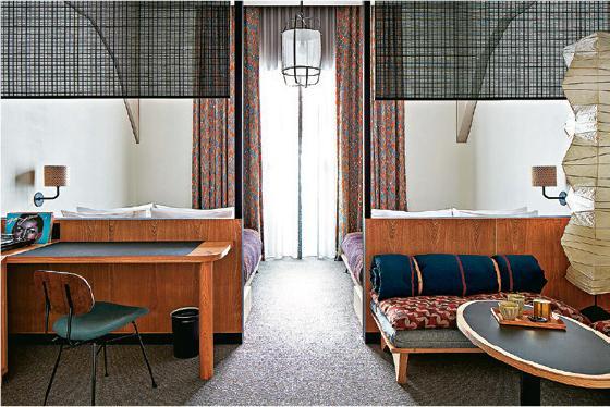 Ace Hotel各種房型都能看到京都的職人工藝及對細節的講究。（酒店提供）