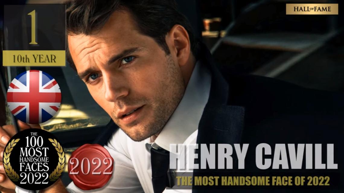 《超人》男星亨利卡維（Henry Cavill）排今年榜首。（YouTube截圖）