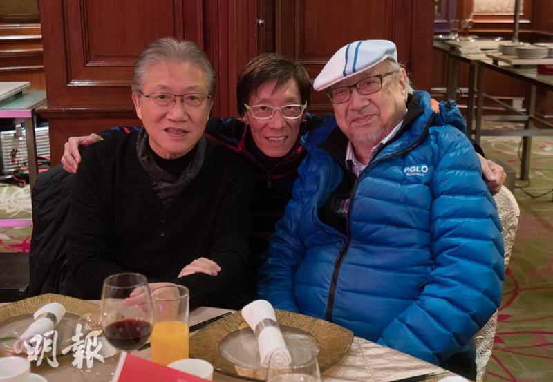 鄭中基父親鄭東漢（左）與Uncle Ray是相識多年的好友。（資料圖片）