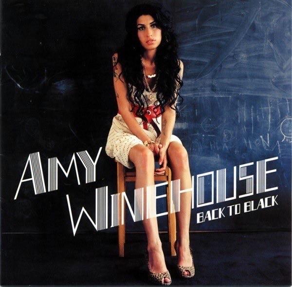 Amy Winehouse的傳記電影片名，取材自其專輯及歌名《Back to Black》。（網上圖片）