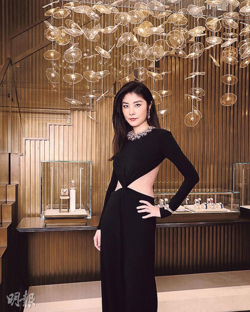 陳慧琳去年12月遇車禍，日前正式復工，為珠寶品牌拍攝硬照。