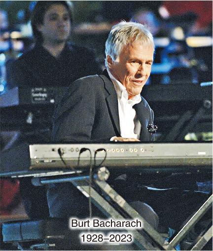 Burt Bacharach畢生創作500多首歌曲，超過1200歌手演繹過他的作品，堪稱樂壇傳奇。