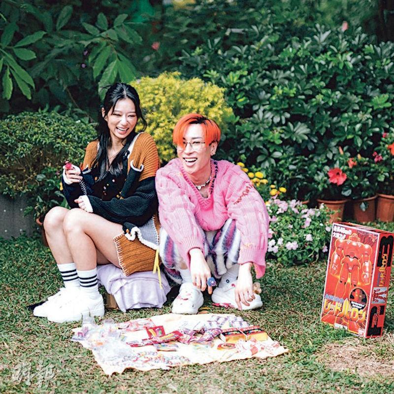 吳家忻（左）任馬天佑（右）新歌MV女主角。