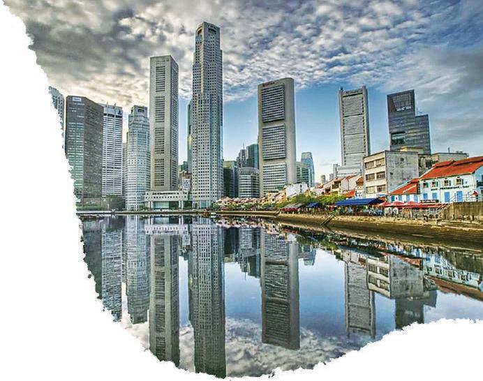 新加坡市建局於2019年把CBD重新定位為「全天候混合用途區域」。（網上圖片）