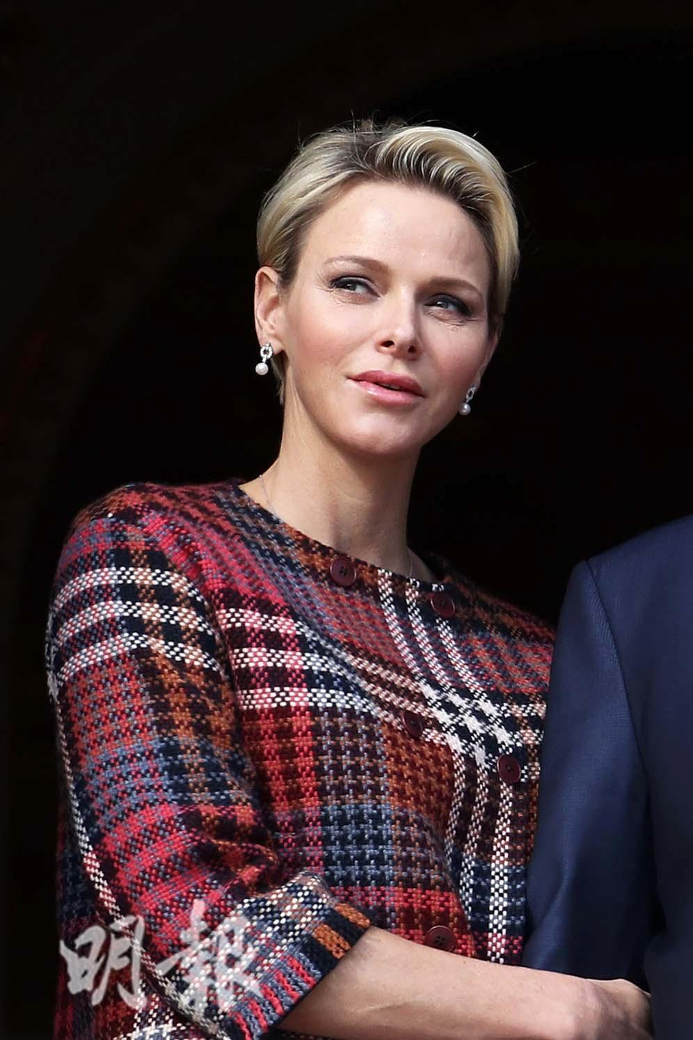 2018年1月27日，摩納哥王妃維特斯托克 (法新社)