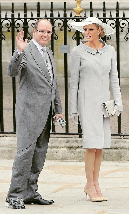 摩納哥阿爾貝二世親王和維特斯托克 （2011年法新社圖片）