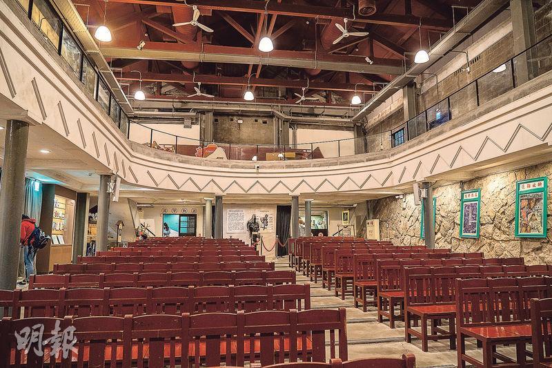 昇平戲院——昇平戲院已不再營業，改為免費開放給旅客參觀和休息的觀光場所。（梁幹持攝）