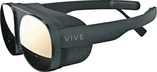 方便攜帶——VIVE Flow採用了近似VIVE Pro 2的設計，但將頭罩外形減磅至近似眼鏡的尺寸，帶出街玩都更方便。（品牌提供）