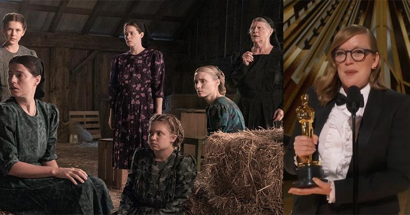 《沒有聲音的女人們》莎拉保利獲頒最佳改編劇本獎。（劇照／網上圖片）