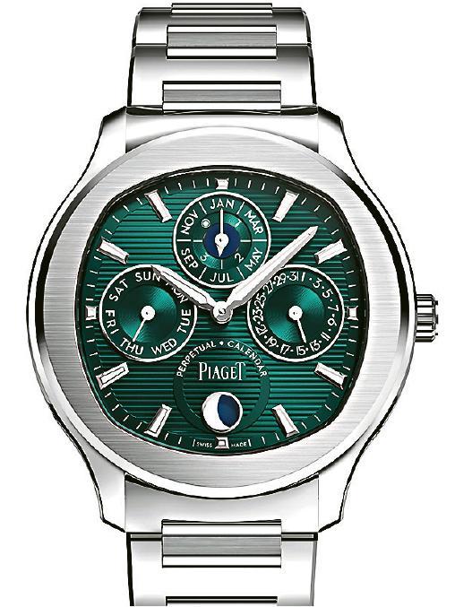Piaget Polo萬年曆超薄腕表（品牌提供）