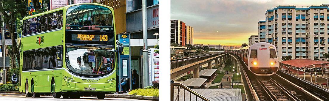 新加坡2015年推出可持續發展藍圖，強調「少車」（Car Lite）的發展方向。當地目前很多政策和規劃以「走、騎、搭」為主，促進人們步行、單車代步及使用公共交通。