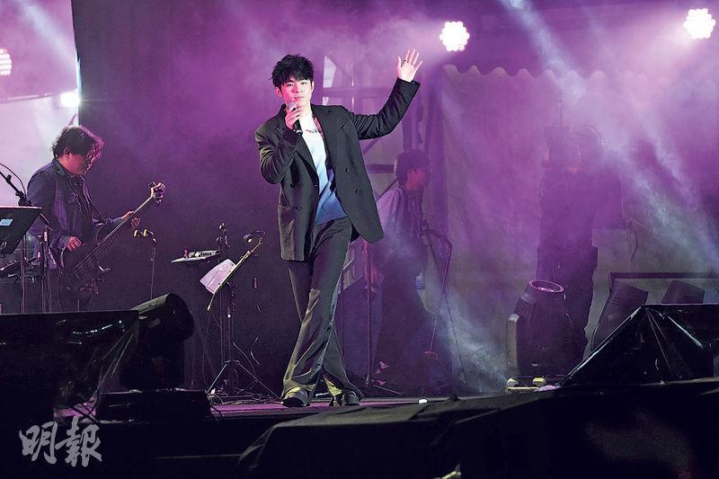 陳卓賢透露創作了不少歌，希望今年可以開個人演唱會跟樂迷分享。（攝影：林祖傑）