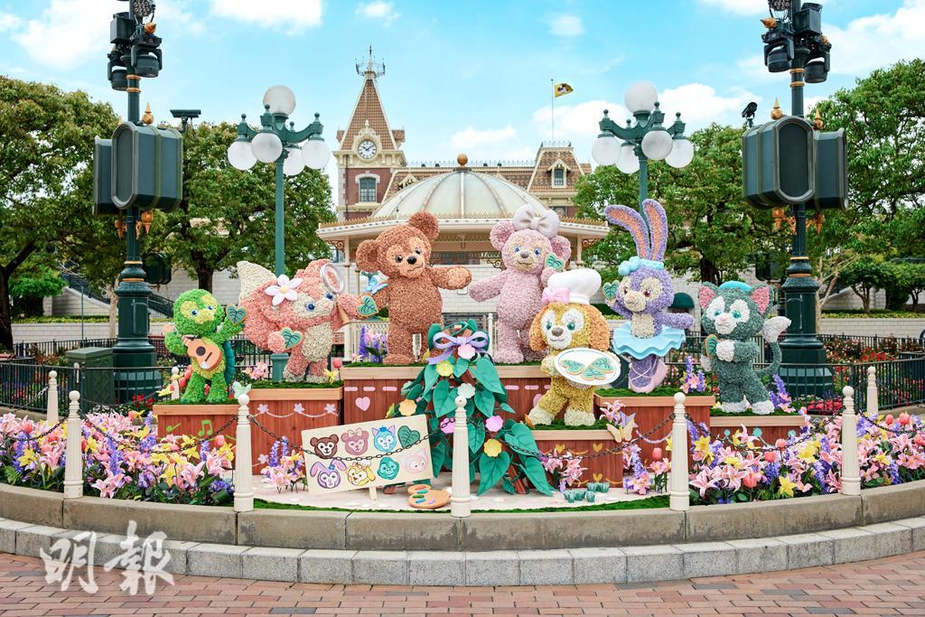 香港迪士尼樂園「Duffy與好友同萌遊」（圖片由相關機構提供）