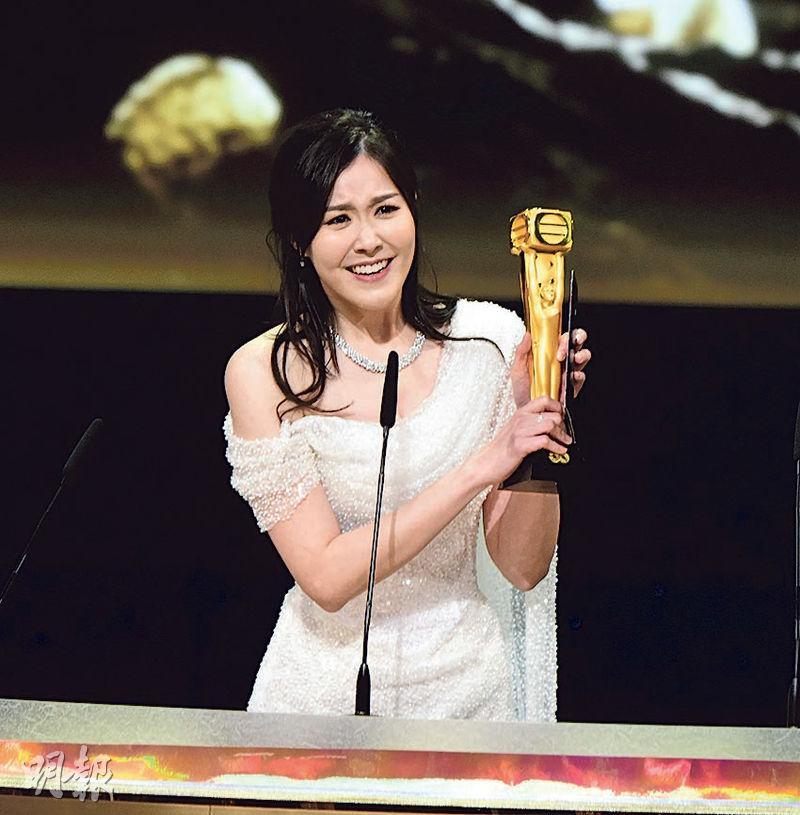 劉佩玥年初在無綫頒獎禮首獲「馬來西亞最喜愛TVB女主角」。（資料圖片）