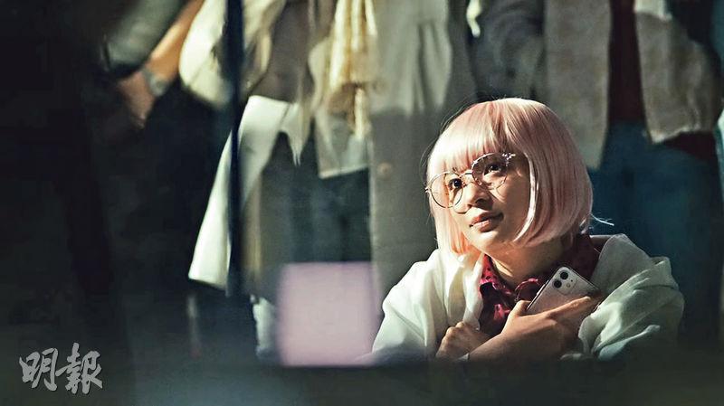 廣瀨鈴以粉紅短髮造型拍攝新片《Kyrie's Song》，令人眼前一亮。