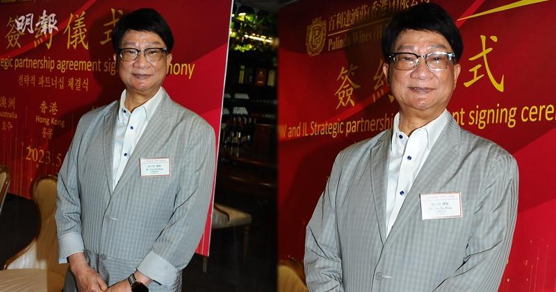 徐小明表示忙於籌備6月6日，在大埔總台舉辦的亞視66周年台慶。（陳釗攝）