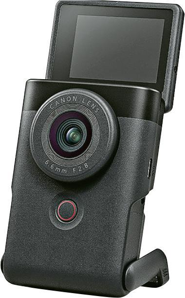 1吋感光元件--PowerShot V10內置1吋背照式CMOS感光元件，影片質素更勝手機的自拍鏡頭。（品牌提供）