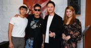 坤哥跟《巨聲2》戰友謝東閔與陳凱彤今年合資開音樂學校，開幕禮邀陳山聰出席。（資料圖片）