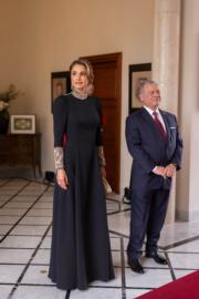 2023年6月1日，國王阿卜杜拉二世和王后Rania出席王儲Hussein婚禮。（Queen Rania facebook圖片）