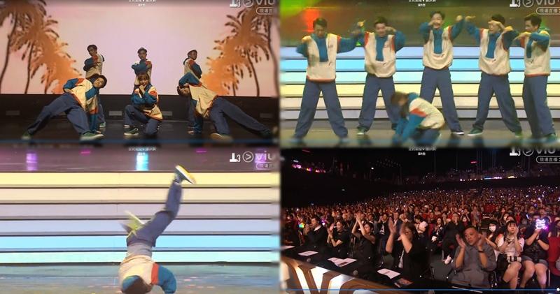 C Plus表演break dance。（ViuTV圖片）