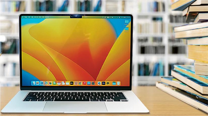 巨芒筆電--傳了很久的「巨芒版本」，叫Apple粉絲翹首以待的15吋MacBook Air終於推出。（設計圖片，JJ攝、onurdongel@iStockphoto）