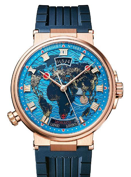 Breguet Marine航海系列Hora Mundi Only Watch 2023腕表（品牌提供）