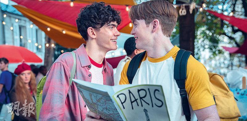 《戀愛修課2》到巴黎取景，Charlie（左）與Nick（右）也加深了解彼此。