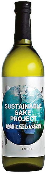 環保概念--Sustainable Sake賣環保概念，強調無洗米，據說可節約10%用水。（東京港釀造官網圖片）