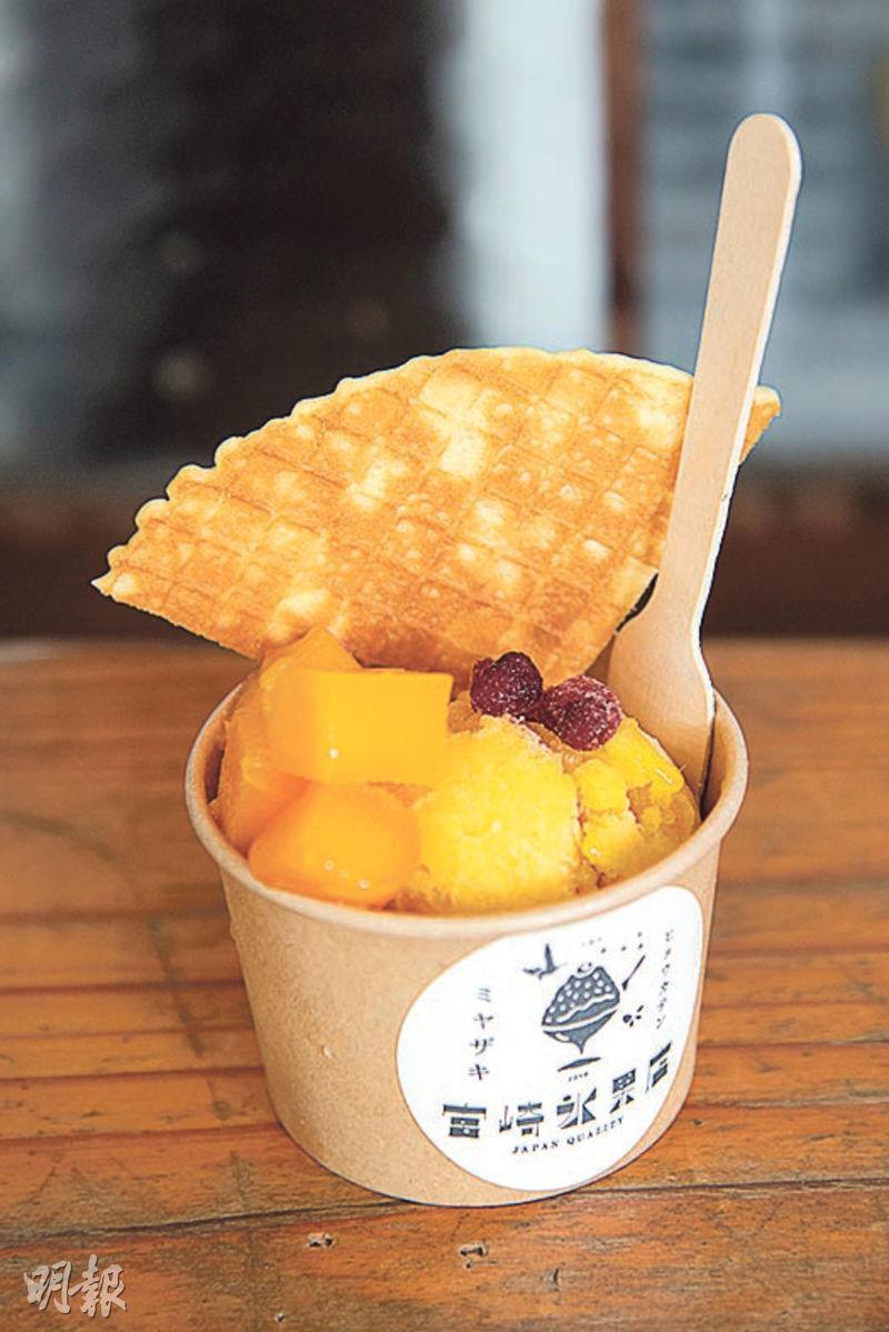 芒果冰甜品780日圓（約41港元）（卓文慧攝）