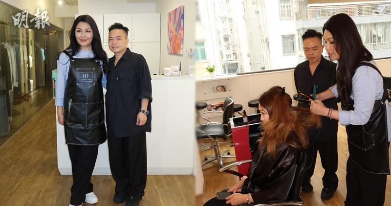 嚴淑明計劃和朋友合資約50萬，在銅鑼灣開設髮型屋。（柯美攝）