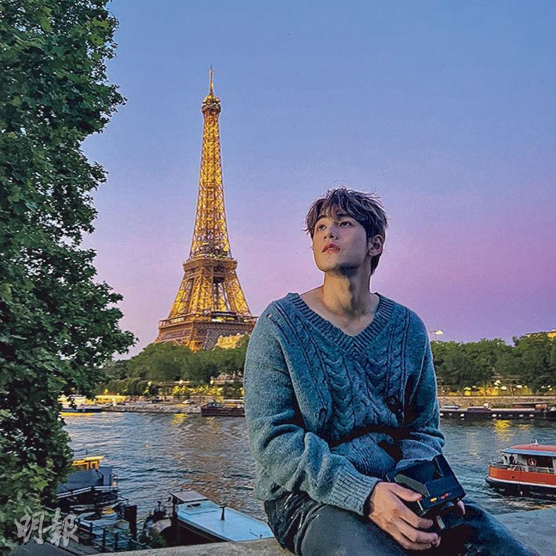 魏浚笙自資到巴黎拍新歌MV。