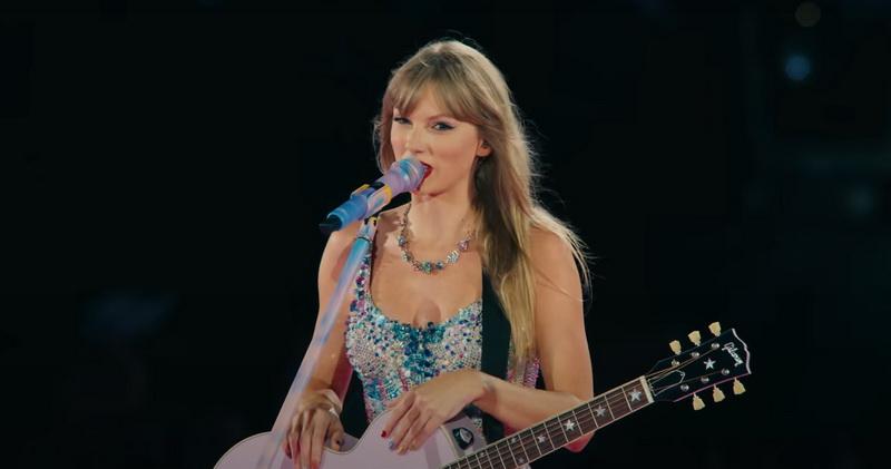 《Taylor Swift: The Eras Tour》預售成績理想，下周開畫票房或破紀錄。（網上圖片）