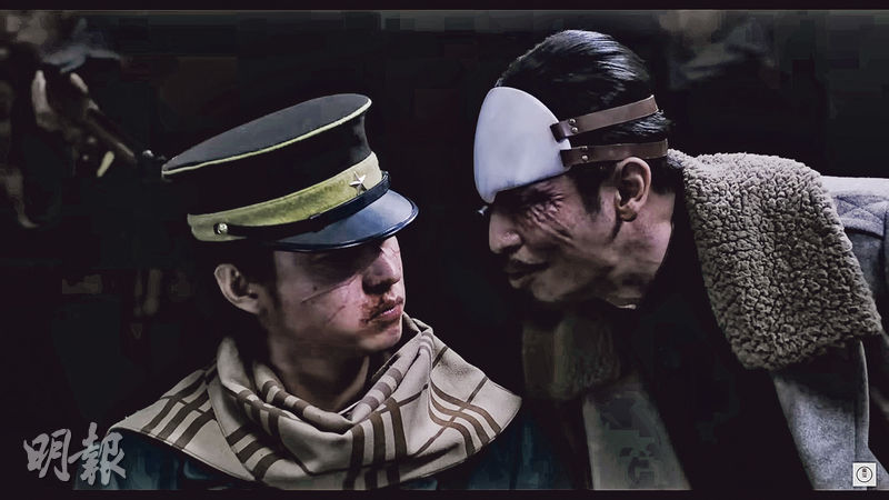 山崎賢人（左）與玉木宏（右）在新片《黃金神威》有不少對手戲。