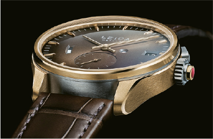矜貴表殼--ZM 1黃金限量版腕表，採用18K玫瑰金及5級鈦金屬製作表殼，配合特色表盤，吸引力十足。（品牌提供）