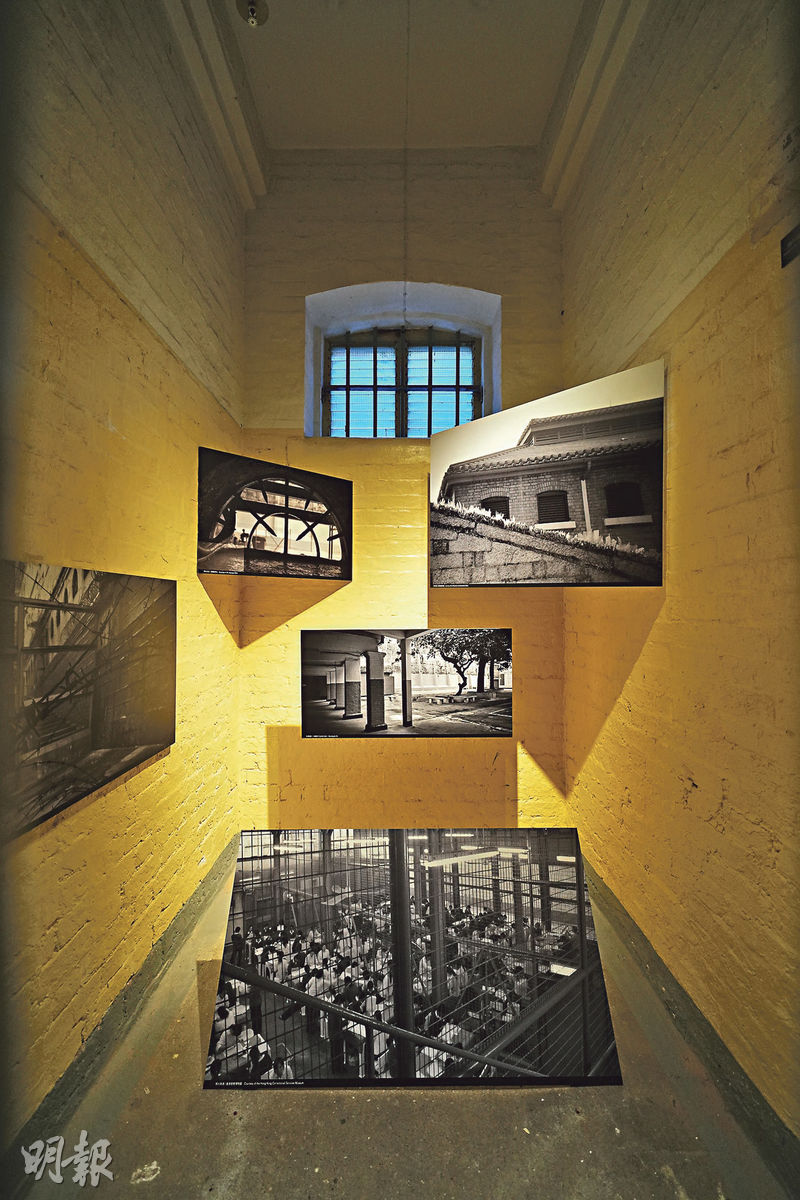 域多利監獄曾多次改名、更改用途，B倉展覽開初先用舊照梳理這段複雜歷史，再深入了解被囚人士的身分及其內心世界。（黃志東攝）