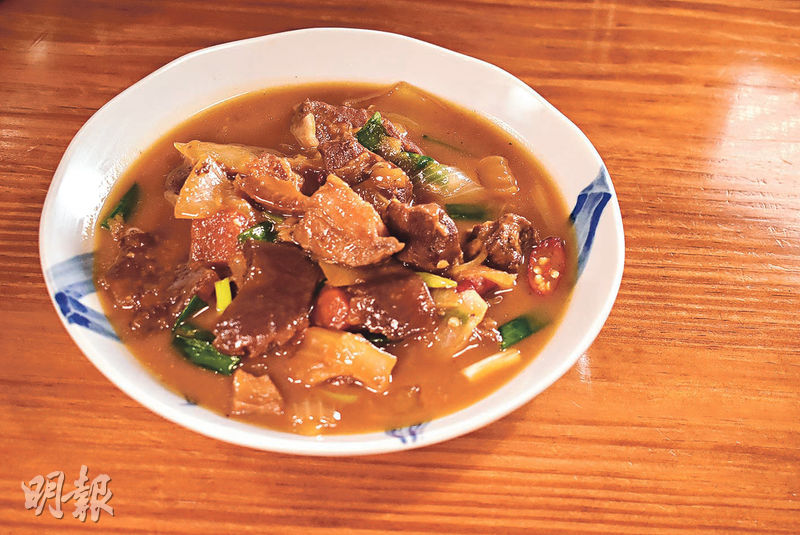「招牌豬豬」滷豬肉是台灣常見家常菜。（張淑媚攝）