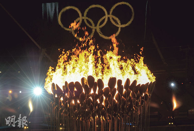 2012年倫敦奧運主火炬（資料圖片）