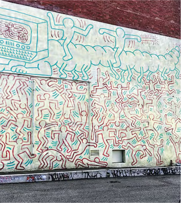 ②Keith Haring的Keith Haring Mural（作者提供）