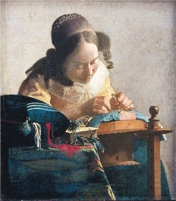 The Lacemaker（1666-1668）（Rijksmuseum提供）
