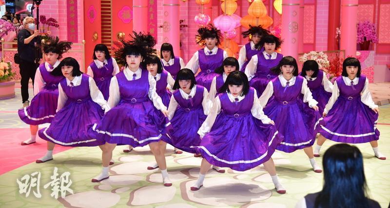 日本女子舞團Avantgardey預告很快會再來香港跟粉絲見面。（劉永銳攝）