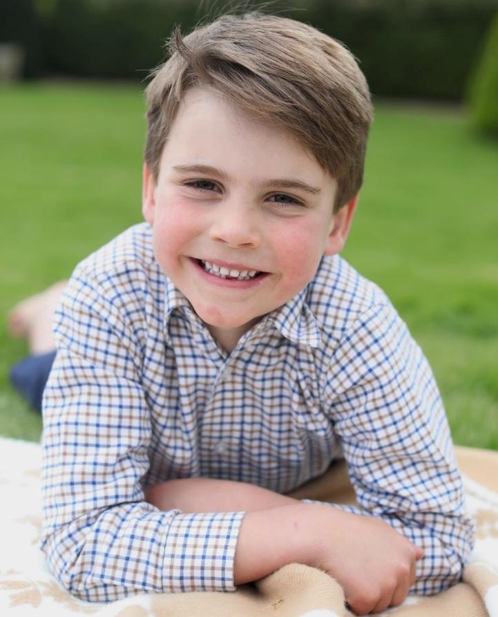 英國路易小王子6歲了