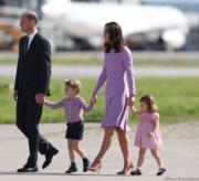 2017年7月21日，威廉王子一家到訪德國漢堡。(The Royal Family facebook)