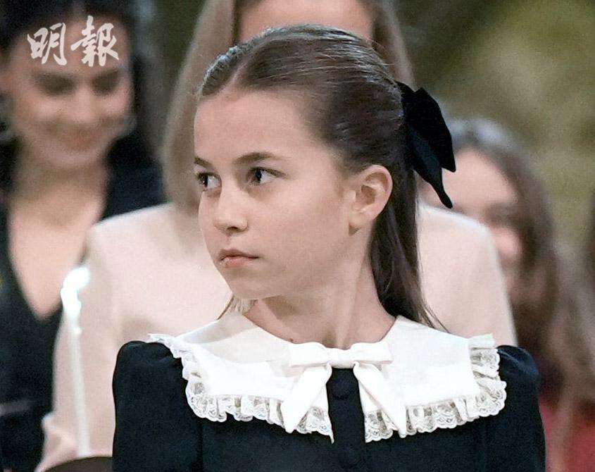 英國夏洛特小公主10歲　成長萌照逐格睇