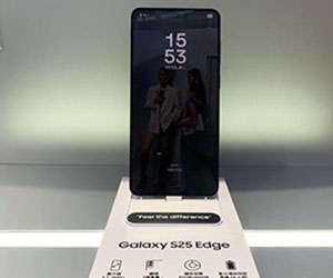 有片睇：Samsung Galaxy S25 Edge 5.8毫米厚 配備AI圖像處理