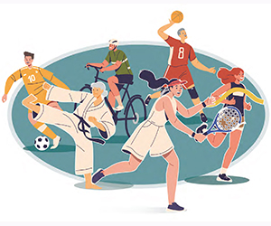 生命在於運動 勿過勞 忌單一
