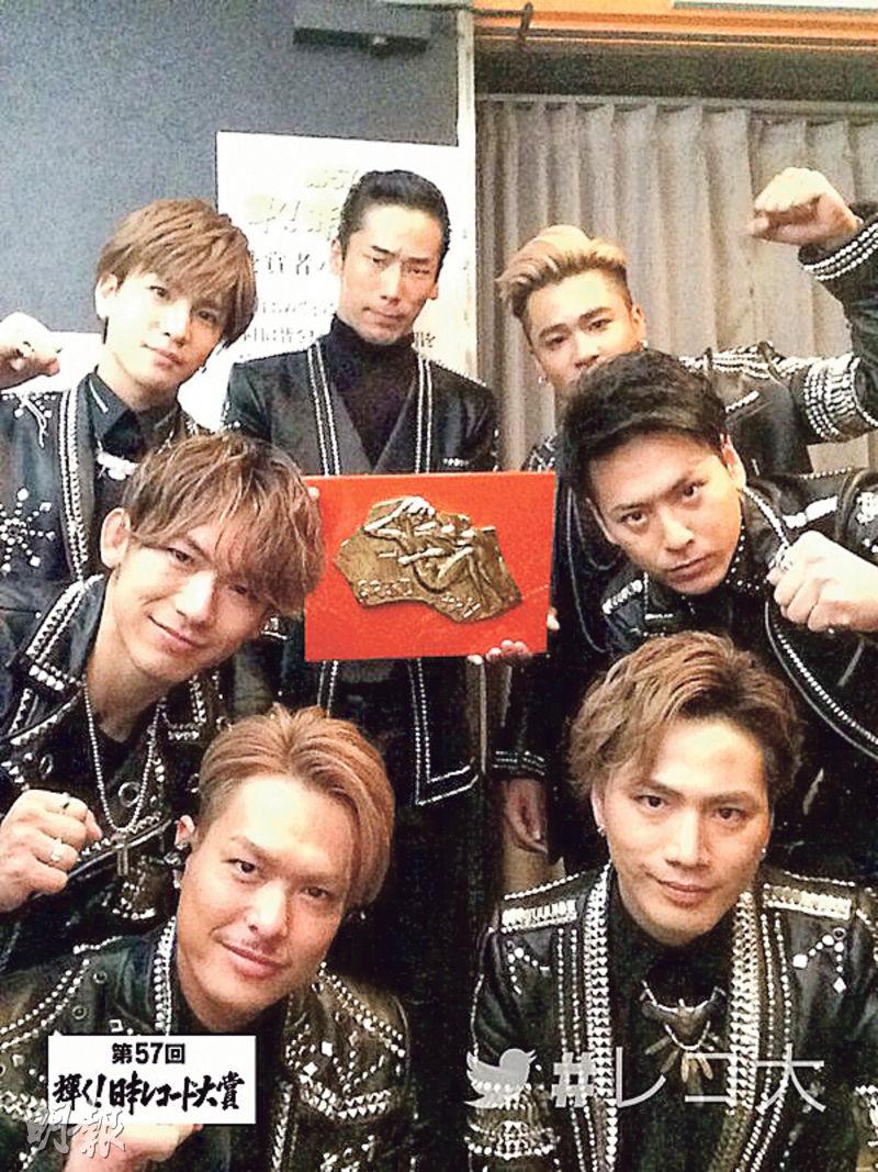 三代目jsb 蟬聯唱片大獎 娛樂 每日明報 明報新聞網