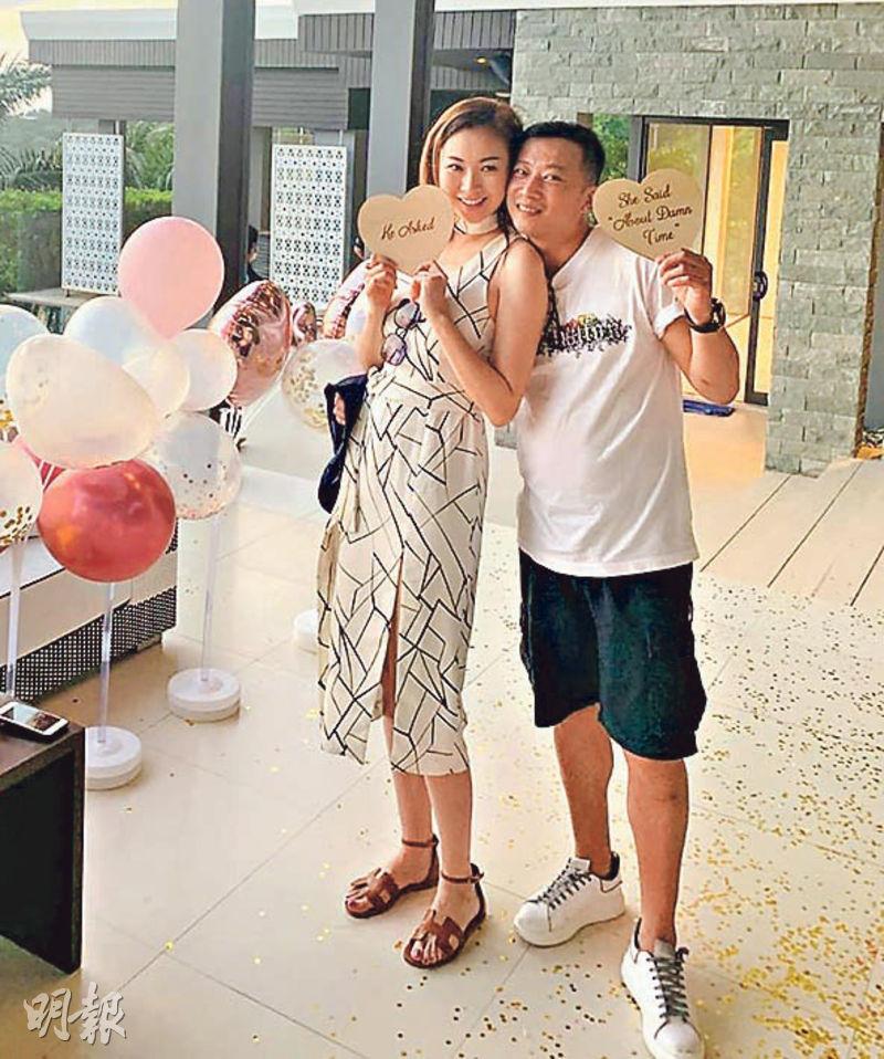 莊思敏否認奉子成婚考慮網上直播簽字結婚過程 0229 圖片看世界 每日明報 明報新聞網