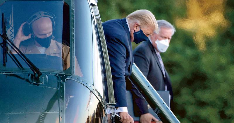 特朗普入院 白宮群組最少10染疫 現毋須供氧 醫生稱總統上周三已知中招